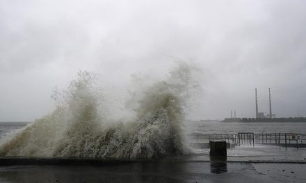 Who named Storm Ciarán and what is its pronunciation?