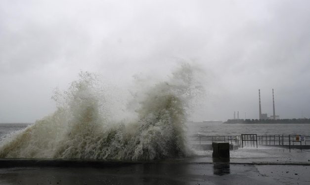 Who named Storm Ciarán and what is its pronunciation?