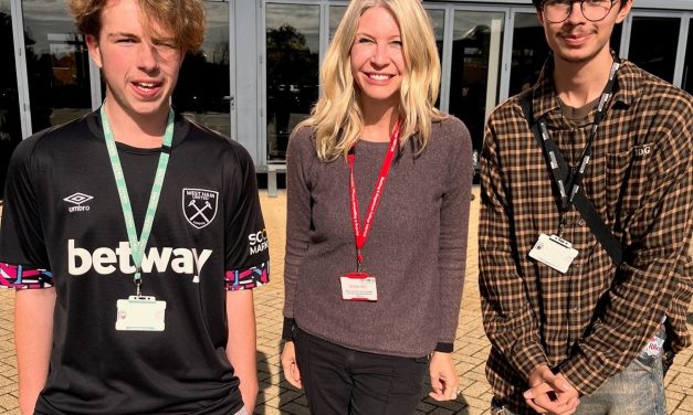 Hollywood movie maker visits Barking and Dagenham College