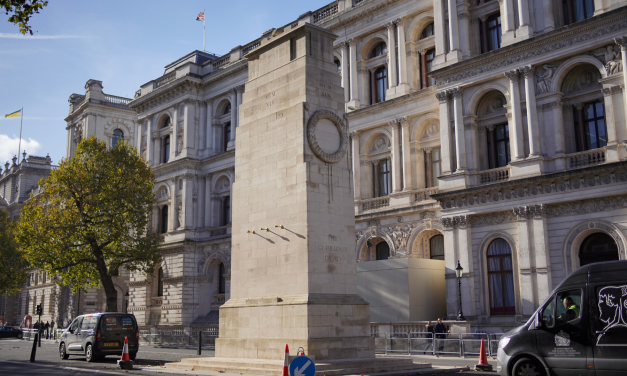 London Cenotaph Remembrance Sunday March: Full route