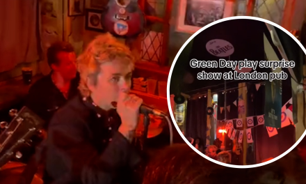Green Day surprise pubgoers in London pub with secret gig