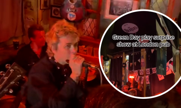 Green Day surprise pubgoers in London pub with secret gig