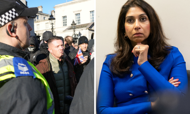 Suella Braverman accused of causing disorder in London