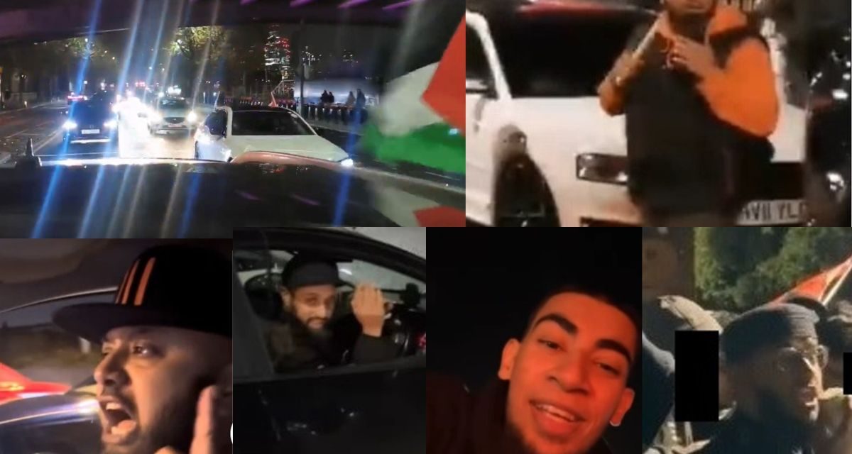 Tower Hamlets pro-Palestine convoy blocked traffic on A13