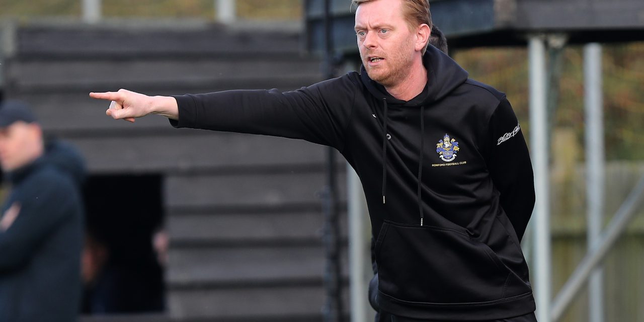 Romford boss hoping for boost in tough FA Vase tie